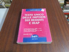 Buffetti Tascabili Testo unico delle imposte sui redditi e irap 2005 con Floppy