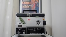Cineproiettore Super 8mm ST 1200 D ELMO 3' Serie.