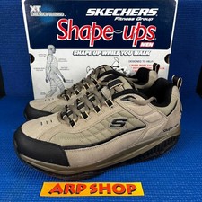 🔴 Scarpe da passeggio Skechers Shape-Ups XT da uomo taglia 10,5 W Pebble Comfort 52000EW