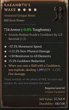 Stivali Rakanoth's Wake 4GA