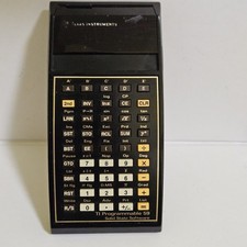 Texas Instruments TI-59 Programmable Calculator – Working, Card Reader Needs...