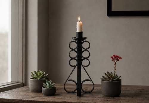 Raro candelabro vintage anni