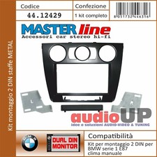 MASCHERINA RADIO 2 DIN BMW