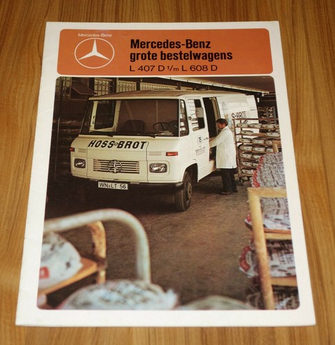 Catalogue mercedes 407 - 407, l