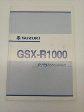 FAHRERHANDBUCH Lingua tedesca SUZUKI GSX R1000 99011-40F60-01K 2003