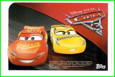 Carte Card  " CARS 3 DISNEY