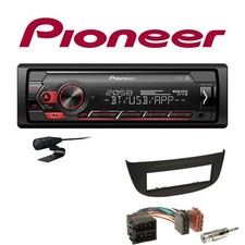 Pioneer 1-DIN Bluetooth autoradio Android USB per Renault Wind nero