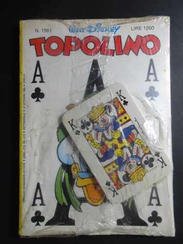 Topolino 1561 blisterato - n.,