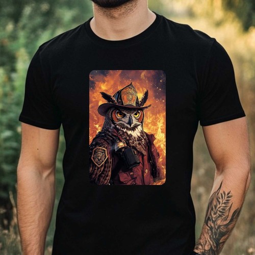 Shirt uomo gufo come - uomo,