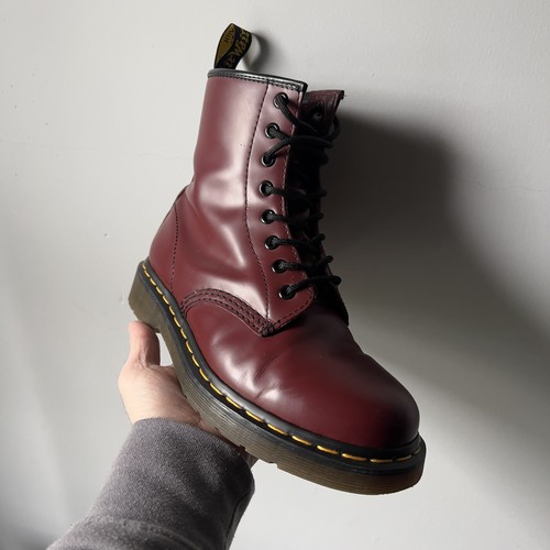 Stivali martens 1460 rosso - dr,