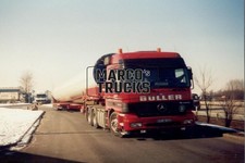 Truck photo Mercedes-Benz Actros Heavy-duty transporter Germany red BULLE #b3hw