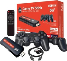 Console Portatile Game TV Stick 4K con 2 Joystick Wireless HDMI Retro Game 2025