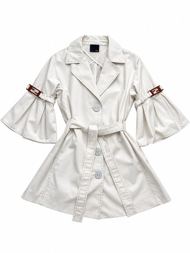 Trench cappotto vintage fendi - cappotto,