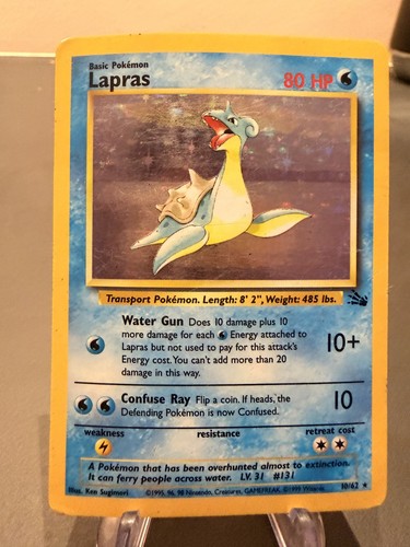 Lapras fossil holo rara - holo,