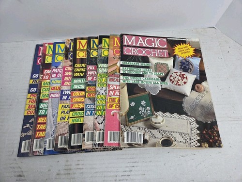 Lot vintage magic crochet - vintage,