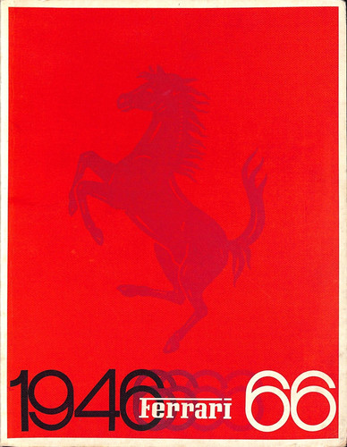 Ferrari yearbook 1966 annuario - yearbook,