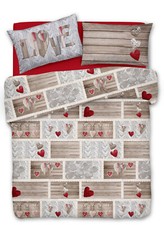 Copripiumino Shabby in Love 100% Cotone