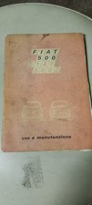 Fiat 500 Anni 70,- Libretto
