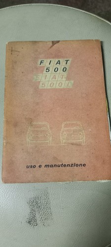 Fiat 500 anni libretto - fiat,
