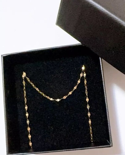 Collana catenina oro giallo - collana,