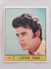 *FIGURINA CANTANTI PANINI 1969* LITTLE TONY N. 136 - NUOVA DA BUSTINA/MINT