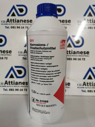 Antigelo blu g11 - blu, concentrato