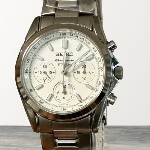 Seiko cronografo titanio - seiko,