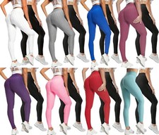 Leggings donna vita alta