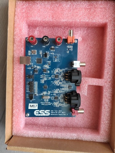 Ess sabre dac - dac, scheda
