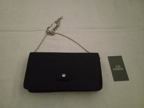 Pochette cerimonia blu con - pochette, da
