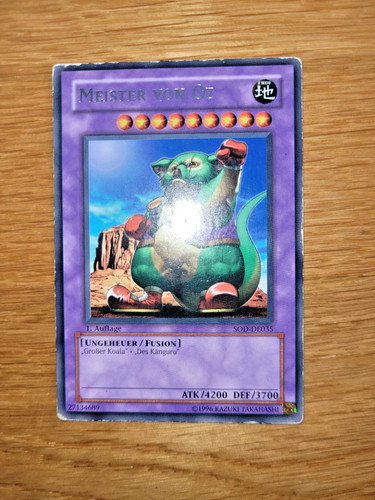 Yugioh maestro sod de035 - yugioh,