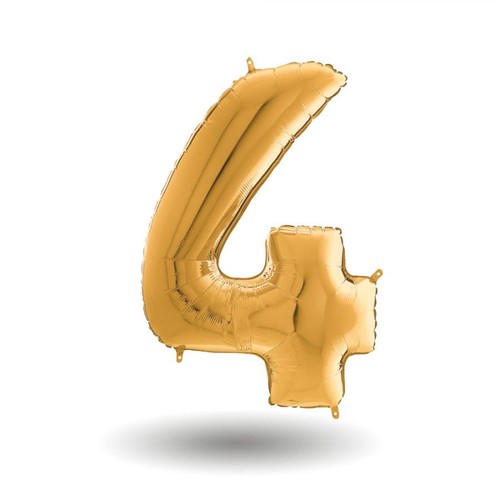 Pallone compleanno numero - , 4