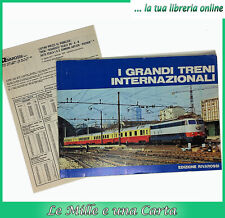 CATALOGO trenini locomotiva I GRANDI TRENI INTERNAZIONALI Rivarossi LISTINO 1975