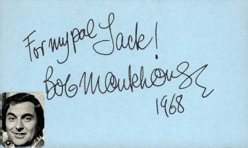 Bob monkhouse scheda indice - bob,