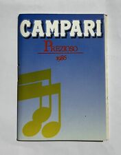 LIBRETTO CAMPARI PREZIOSO 1986