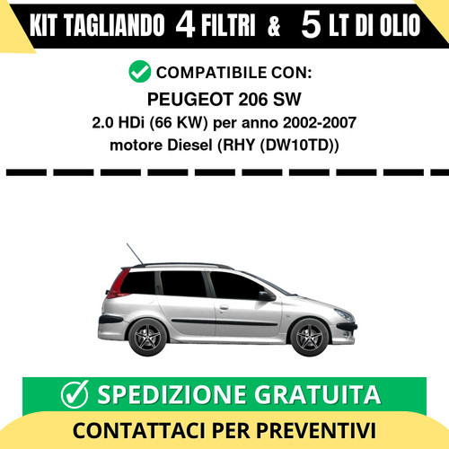 Tagliando per peugeot - per,