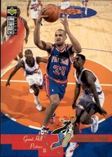 card NBA # 198 Grant Hill Upper Deck 1995