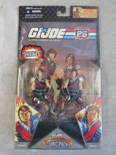 2007 joe comic pack - g.i., tomax