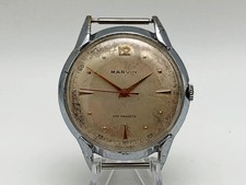 Marvin Orologio Svizzero Non Magnetico Vintage Meccanico Orologio da Polso per Ricambi/Riparazione