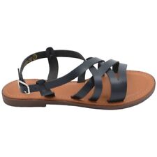 Sandalo basso donna nero