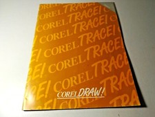VINTAGE COREL TRACE GUIDA OPERATIVA DISEGNO GRAFICA IMMAGINI VETTORIALI851- 950 