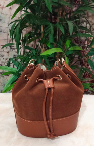 Mini borsa secchiello vera