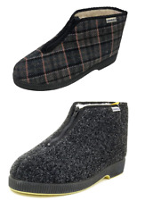 EMANUELA 565 PANTOFOLA UOMO LAVABILE IN LAVATRICE A 30 GRADI FODERA AGNELLATA