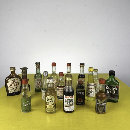 Lotto liquori mignon - lotto, 16