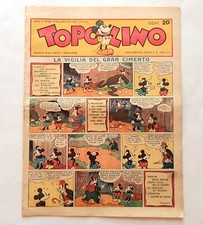 TOPOLINO GIORNALE 150 - originale Mondadori 1935 - OTTIMO - Leggi Descrizione 