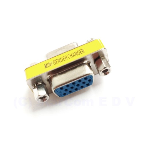 Vga mini gender changer - mini,