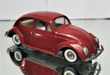AUTO TEKNO DENMARK 819 VOLKSWAGEN MAGGIOLINO NUOVO ROSSO SCURO 1/43 RARO