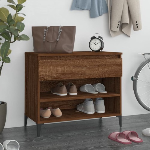 Vidaxl scarpiera rovere - vidaxl, fumo