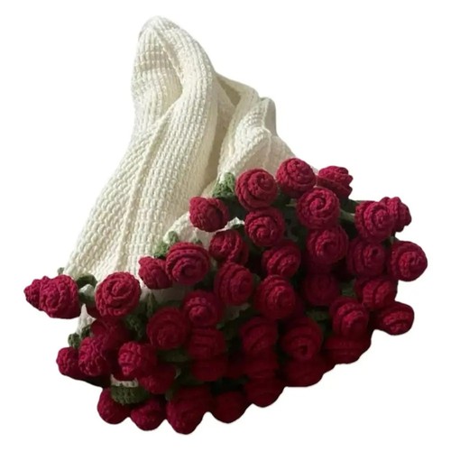 Coperta fiori fatta - coperta,