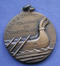 MEDAGLIA F.I.C. CANOTTAGGIO CAMPIONATI 1970 CAGLIARI ROWING CANOA VOGARE REMO